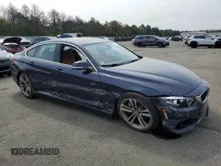 2019 BMW 4 Series 440i xDrive with VIN WBA4J7C51KBM75482, listed as a Copart auction lot 65958444 with 13,791 mi miles and Salvage Title. Bid and sale history available at carsss.com. Image 4.