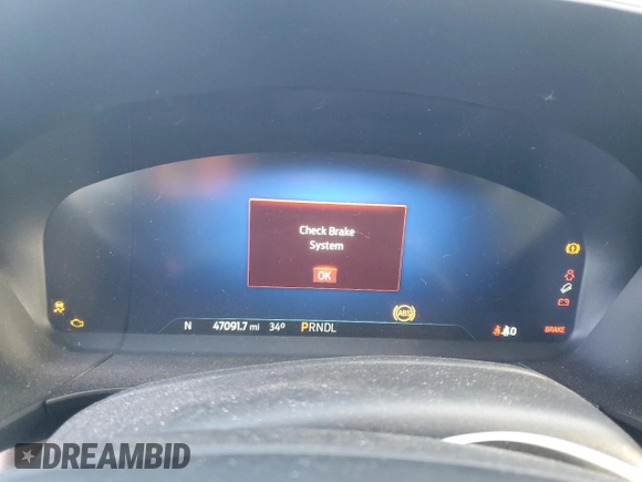 2020 Ford Escape SE Sport Hybrid with VIN 1FMCU0BZ0LUB31368, listed as a Copart auction lot 87431334 with 47,091 mi miles and Salvage Title. Bid and sale history available at carsss.com. Image 9.