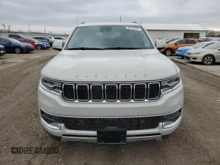 2022 Jeep Wagoneer Series III with VIN 1C4SJVDT3NS137548, listed as a Copart auction lot 46156735 with 19,731 mi miles and Salvage Title. Bid and sale history available at DreamBid. Image 5.