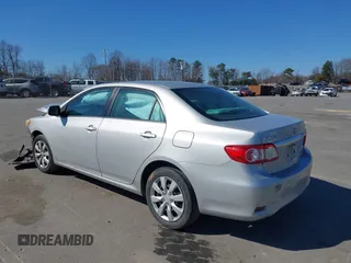 2013 Toyota Corolla L with VIN 2T1BU4EE5DC044497, listed as a IAAI auction lot 41654041 with 168,870 mi miles and . Bid and sale history available at DreamBid. Image 3.