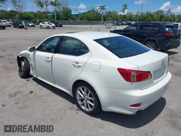 2012 Lexus IS 250 with VIN JTHCF5C25C5057872, listed as a IAAI auction lot 42591321 with 148,672 mi miles and . Bid and sale history available at DreamBid. Image 3.