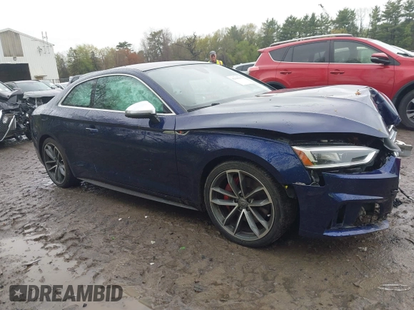 2018 Audi S5 Premium Plus z VIN WAUP4AF55JA074714, wystawiony jako IAAI lot #42198303 z przebiegiem 43 795 mil mil oraz . Historia ofert i sprzedaży dostępna na DreamBid. Obrazek 13.