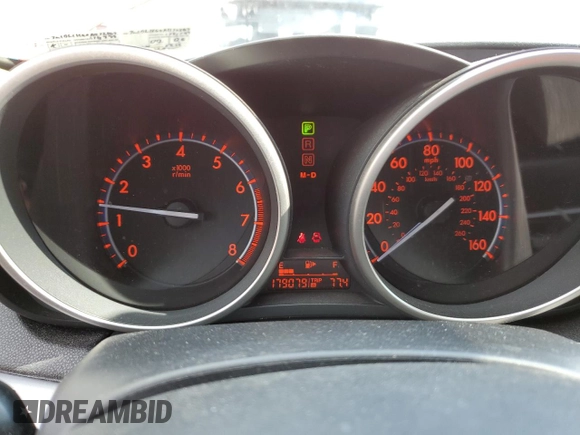 2010 Mazda 3 S Sport with VIN JM1BL1H60A1172863, listed as a Copart auction lot 50200745 with 179,079 mi miles and Salvage Title. Bid and sale history available at DreamBid. Image 9.