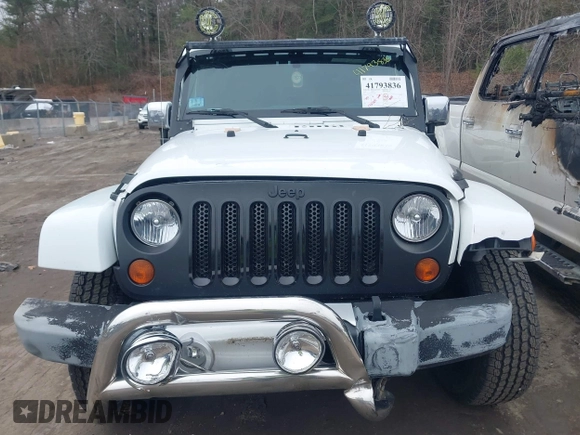 2011 Jeep Wrangler Sahara with VIN 1J4AA5D15BL538240, listed as a IAAI auction lot 41793836 with 172,528 mi miles and . Bid and sale history available at carsss.com. Image 12.
