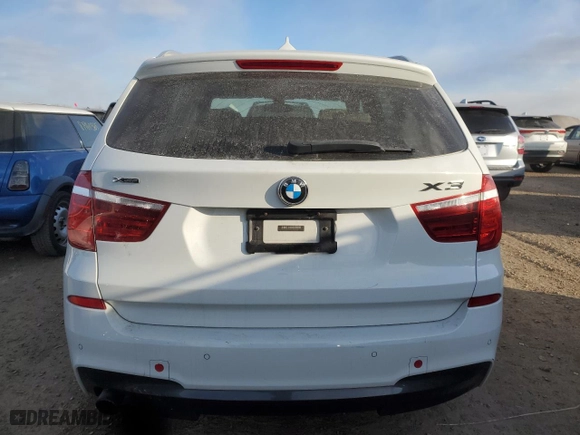 2013 BMW X3 xDrive28i with VIN 5UXWX9C52D0D07243, listed as a Copart auction lot 41819805 with 85,341 mi miles and Salvage Title. Bid and sale history available at carsss.com. Image 6.