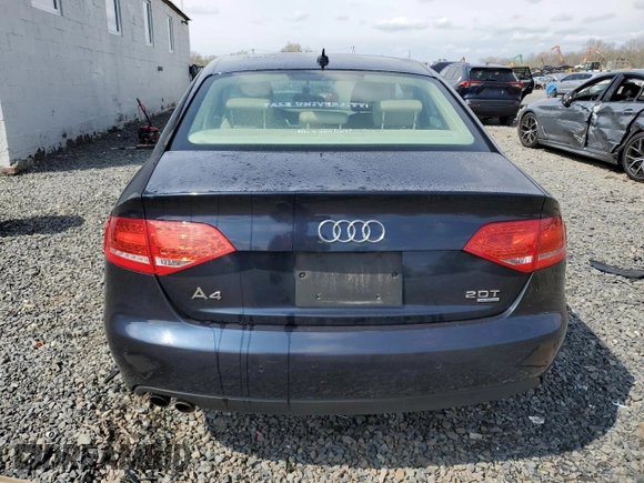 2010 Audi A4 2.0T Premium Plus with VIN WAUFFAFL2AN058032, listed as a Copart auction lot 52121865 with 172,051 mi miles and Salvage Title. Bid and sale history available at carsss.com. Image 6.