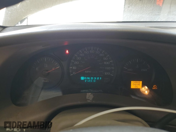 2003 Chevrolet Impala z VIN 2G1WF52EX39441944, wystawiony jako Copart lot #59876805 z przebiegiem 212 313 mil mil oraz Nie do naprawy • Non repairable. Historia ofert i sprzedaży dostępna na DreamBid. Obrazek 9.