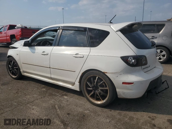 2008 Mazda 3 Mazdaspeed3 Sport with VIN JM1BK34M581156445, listed as a Copart auction lot 69097294 with Not provided miles and Salvage title. Bid and sale history available at DreamBid. Image 2.