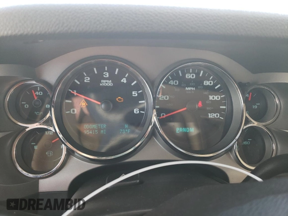 2010 Chevrolet Silverado 1500 with VIN 1GCPCSE04AZ198878, listed as a Copart auction lot 53949775 with 95,415 mi miles and Non Repairable. Bid and sale history available at DreamBid. Image 9.
