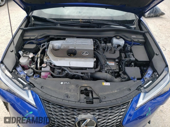 2023 Lexus UX 250h F Sport z VIN JTHB6JBH2P2145568, wystawiony jako Copart lot #70026744 z przebiegiem 52 667 mil mil oraz Nie do naprawy • Non repairable. Historia ofert i sprzedaży dostępna na DreamBid. Obrazek 11.