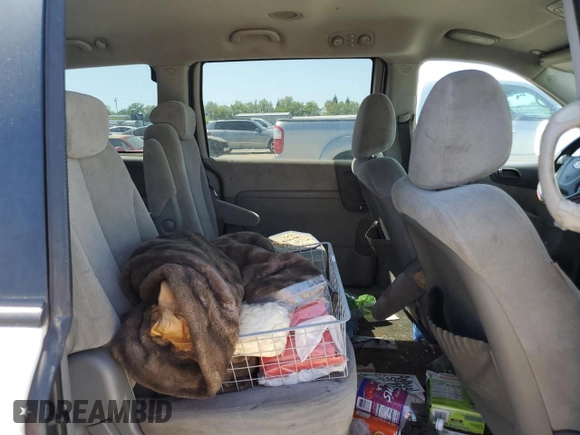 2009 Kia Sedona LX with VIN KNDMB233396273389, listed as a Copart auction lot 52592285 with 0 mi miles and Clean Title. Bid and sale history available at carsss.com. Image 11.