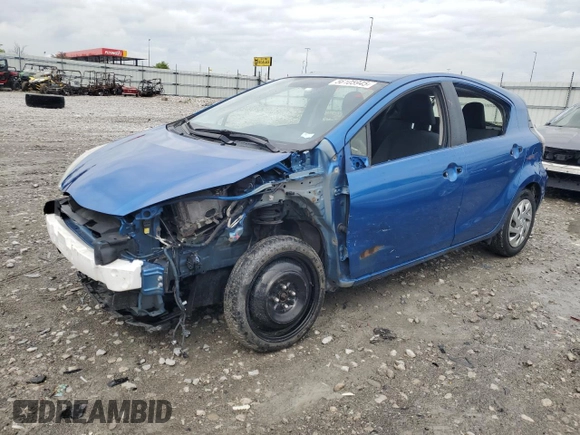 2015 Toyota Prius One z VIN JTDKDTB38F1101960, wystawiony jako Copart lot #56105945 z przebiegiem 165 259 mil mil oraz Szkoda całkowita • Salvage title. Historia ofert i sprzedaży dostępna na DreamBid. Obrazek 1.