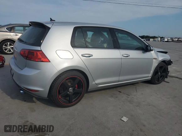 2016 Volkswagen Golf GTI SE with VIN 3VW4T7AU8GM068487, listed as a Copart auction lot 66658124 with 94,144 mi miles and Salvage Title. Bid and sale history available at carsss.com. Image 3.