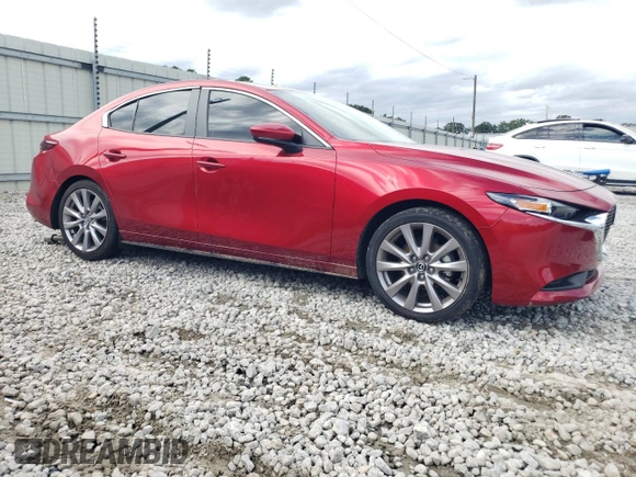 2021 Mazda 3 Select with VIN JM1BPABL3M1342706, listed as a Copart auction lot 73791724 with 27,233 mi miles and Salvage title. Bid and sale history available at DreamBid. Image 4.