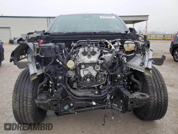 2023 GMC Canyon 4WD AT4 with VIN 1GTP6DEK1P1263245, listed as a Copart auction lot 83553294 with 0 mi miles and Salvage Title. Bid and sale history available at carsss.com. Image 5.
