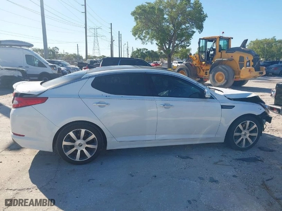 2012 Kia Optima SX with VIN 5XXGR4A6XCG017695, listed as a IAAI auction lot 41837506 with 210,845 mi miles. Bid and sale history available at carsss.com. Image 12.