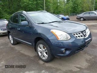 2013 Nissan Rogue S with VIN JN8AS5MV6DW628699, listed as a IAAI auction lot 42238159 with 239,632 mi miles and . Bid and sale history available at DreamBid. Image 1.