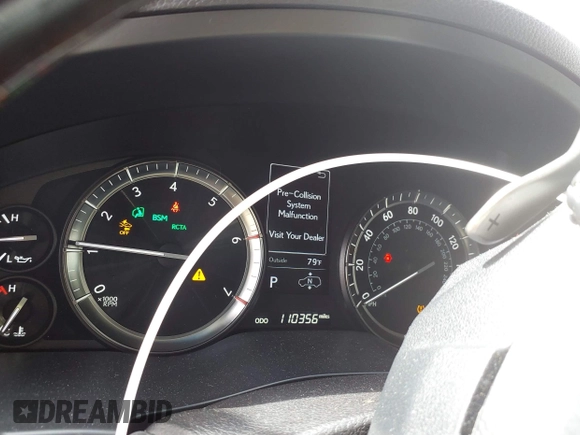 2016 Lexus LX 570 with VIN JTJHY7AXXG4194696, listed as a IAAI auction lot 41583183 with 110,356 mi miles and . Bid and sale history available at DreamBid. Image 7.