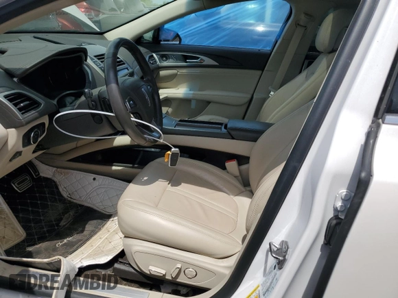 2019 Lincoln MKZ Reserve I with VIN 3LN6L5D97KR613965, listed as a Copart auction lot 55390835 with Not provided miles and Salvage title. Bid and sale history available at DreamBid. Image 7.