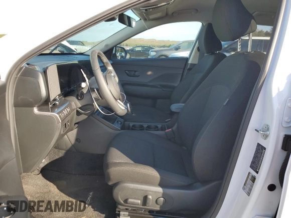 2025 Hyundai Kona SEL Convenience with VIN KM8HCCAB2SU203748, listed as a Copart auction lot 73600544 with 292 mi miles and Salvage Title. Bid and sale history available at DreamBid. Image 7.
