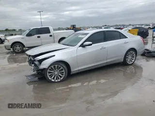 2016 Cadillac CTS Luxury Collection AWD with VIN 1G6AX5SX4G0101062, listed as a Copart auction lot 51781505 with 77,591 mi miles and Salvage Title. Bid and sale history available at DreamBid. Image 1.