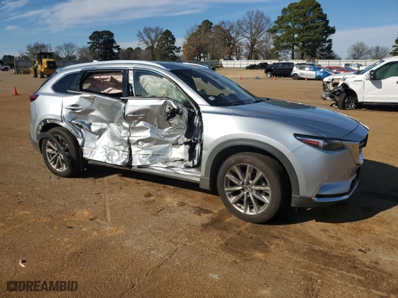 2020 Mazda CX-9 Grand Touring with VIN JM3TCBDY2L0413050, listed as a Copart auction lot 88994965 with 0 mi miles and Salvage Title. Bid and sale history available at carsss.com. Image 4.