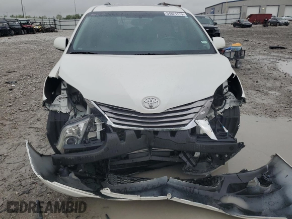 2016 Toyota Sienna XLE с VIN 5TDYK3DC5GS752884, выставлен на аукционе Copart как лот 54621775 с пробегом Не указан миль и Списание • Salvage title. История ставок и продаж доступна на DreamBid. Изображение 5.