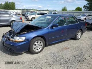 2002 Honda Accord EX z VIN JHMCG566X2C035372, wystawiony jako Copart lot #58160955 z przebiegiem 131 978 mil mil oraz Szkoda całkowita • Salvage title. Historia ofert i sprzedaży dostępna na DreamBid. Obrazek 1.