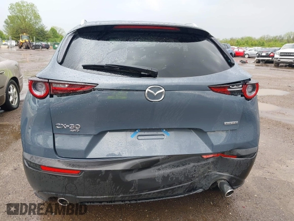 2025 Mazda CX-30 S Carbon Edition с VIN 3MVDMBCM6SM813356, выставлен на аукционе IAAI как лот 42165714 с пробегом 2 338 миль миль и . История ставок и продаж доступна на DreamBid. Изображение 16.