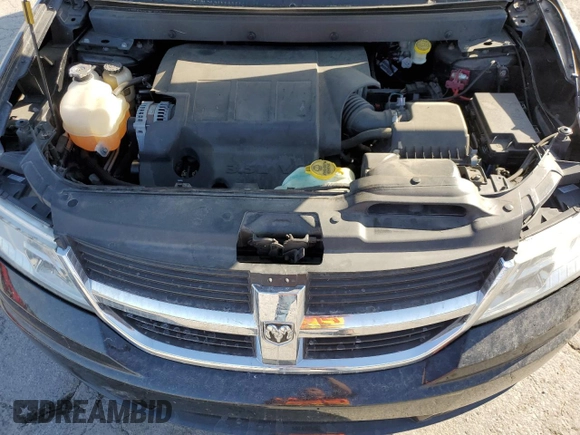 2010 Dodge Journey SXT with VIN 3D4PH5FV6AT139385, listed as a Copart auction lot 52531735 with Not Provided miles and Non Repairable. Bid and sale history available at DreamBid. Image 11.