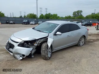 2014 Chevrolet Malibu LTZ with VIN 1G11H5SL6EF298682, listed as a IAAI auction lot 41060208 with 114,873 mi miles. Bid and sale history available at carsss.com. Image 2.