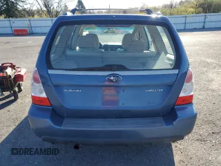 2007 Subaru Forester X with VIN JF1SG63627H712826, listed as a Copart auction lot 53393595 with 132,251 mi miles and Salvage Title. Bid and sale history available at carsss.com. Image 6.