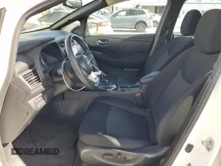 2023 Nissan LEAF SV Plus with VIN 1N4CZ1CVXPC557206, listed as a Copart auction lot 46681545 with 61,179 mi miles and Salvage Title. Bid and sale history available at DreamBid. Image 7.