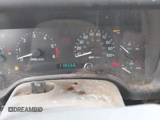 1999 Jeep Wrangler Sahara with VIN 1J4FY49S6XP437964, listed as a IAAI auction lot 41947995 with 118,566 mi miles. Bid and sale history available at carsss.com. Image 7.