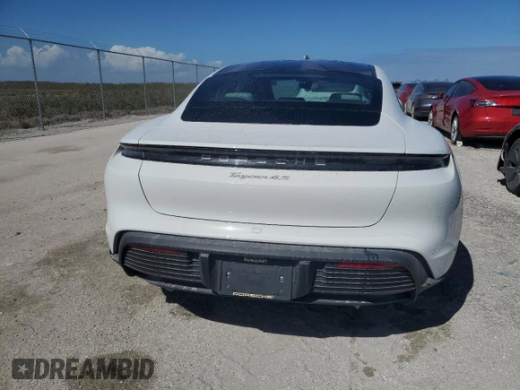 2024 Porsche Taycan 4S with VIN WP0AB2Y18RSA35364, listed as a Copart auction lot 73881604 with 1,538 mi miles and Non repairable. Bid and sale history available at DreamBid. Image 6.