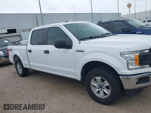 2018 Ford F-150 XL with VIN 1FTFW1E58JKE22834, listed as a IAAI auction lot 41923960 with 214,459 mi miles. Bid and sale history available at carsss.com. Image 14.