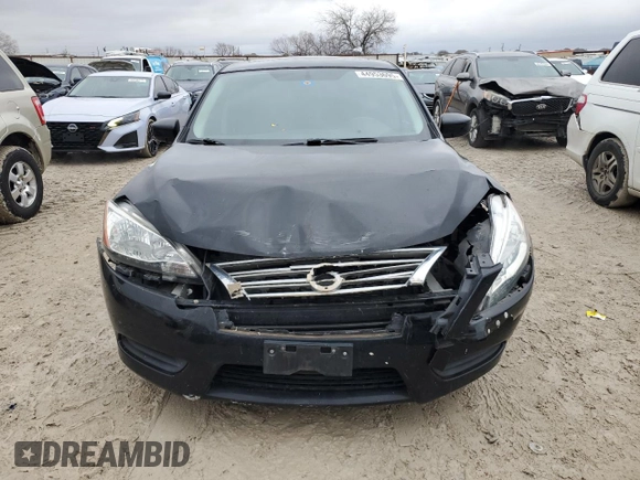 2015 Nissan Sentra SL with VIN 3N1AB7AP2FY365283, listed as a Copart auction lot 44953695 with 76,303 mi miles and Salvage Title. Bid and sale history available at DreamBid. Image 5.
