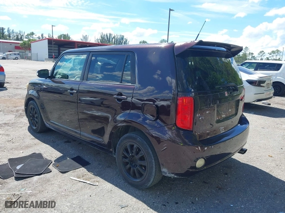 2008 Scion xB with VIN JTLKE50E981035889, listed as a IAAI auction lot 41688094 with 145,917 mi miles. Bid and sale history available at carsss.com. Image 3.