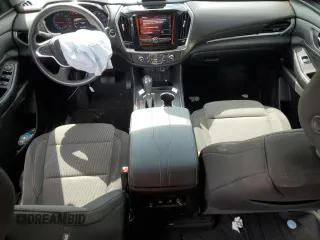 2020 Chevrolet Traverse LS with VIN 1GNERFKW4LJ128179, listed as a Copart auction lot 67110854 with 104,919 mi miles and Salvage Title. Bid and sale history available at carsss.com. Image 8.