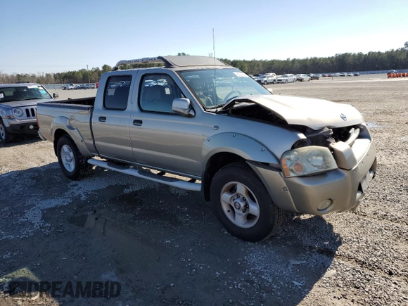 2002 Nissan Frontier SE with VIN 1N6ED29XX2C365791, listed as a Copart auction lot 45404255 with 150,903 mi miles and Salvage title. Bid and sale history available at DreamBid. Image 4.