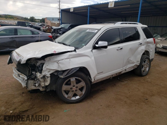 2012 GMC Terrain SLT-1 with VIN 2GKFLVEKXC6242660, listed as a Copart auction lot 75205044 with Not provided miles and Salvage title. Bid and sale history available at DreamBid. Image 1.