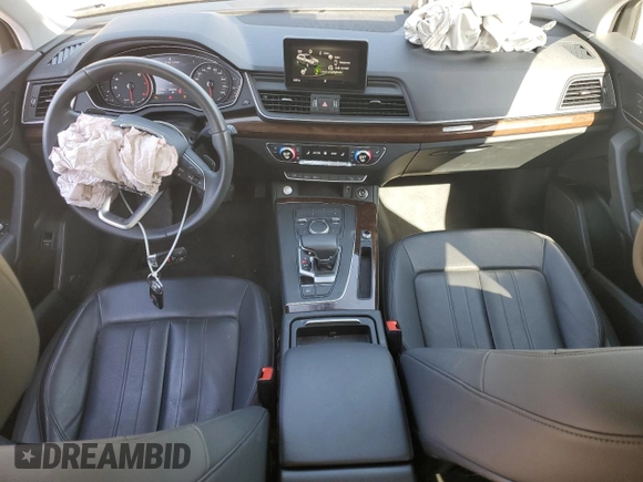 2019 Audi Q5 Premium z VIN WA1ANAFY5K2129359, wystawiony jako Copart lot #54984775 z przebiegiem 27 759 mil mil oraz Szkoda całkowita • Salvage title. Historia ofert i sprzedaży dostępna na DreamBid. Obrazek 8.