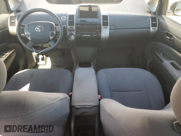 2007 Toyota Prius with VIN JTDKB20U577684420, listed as a Copart auction lot 65756845 with 127,323 mi miles and Salvage title. Bid and sale history available at DreamBid. Image 8.