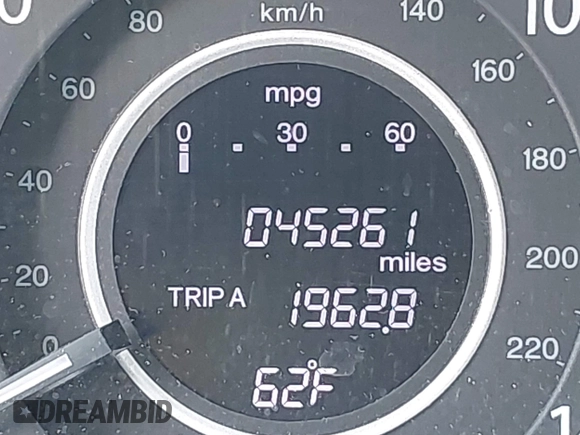 2015 Honda CR-V EX with VIN 2HKRM4H56FH705304, listed as a IAAI auction lot 42172784 with 45,261 mi miles and . Bid and sale history available at DreamBid. Image 15.