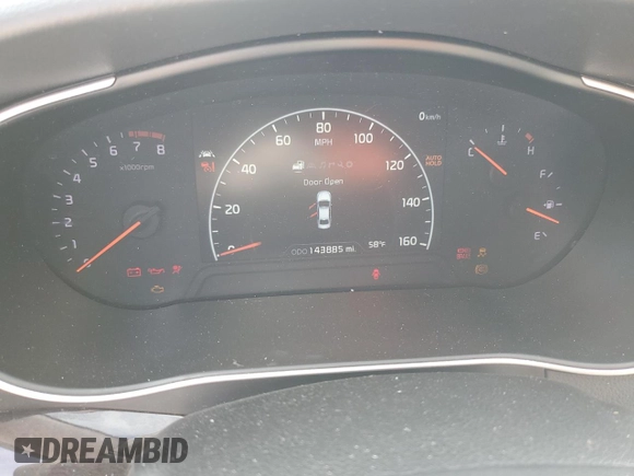 2014 Kia Cadenza Premium with VIN KNALN4D77E5143967, listed as a Copart auction lot 87729595 with 143,885 mi miles and Salvage Title. Bid and sale history available at carsss.com. Image 9.