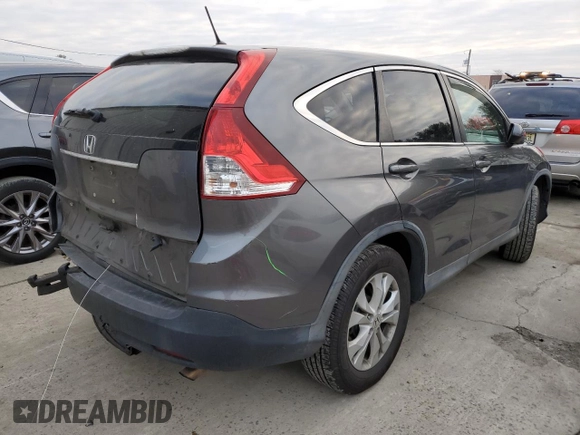 2013 Honda CR-V EX with VIN 2HKRM4H52DH641615, listed as a Copart auction lot 82585154 with 132,056 mi miles and Salvage Title. Bid and sale history available at DreamBid. Image 3.
