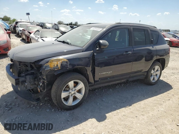 2016 Jeep Compass Sport z VIN 1C4NJCBA6GD715460, wystawiony jako Copart lot #50365005 z przebiegiem 104 138 mil mil oraz Szkoda całkowita • Salvage title. Historia ofert i sprzedaży dostępna na DreamBid. Obrazek 1.