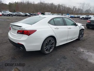 2019 Acura TLX w/A-Spec Pkg with VIN 19UUB1F61KA002075, listed as a IAAI auction lot 40991938 with 49,402 mi miles. Bid and sale history available at carsss.com. Image 4.