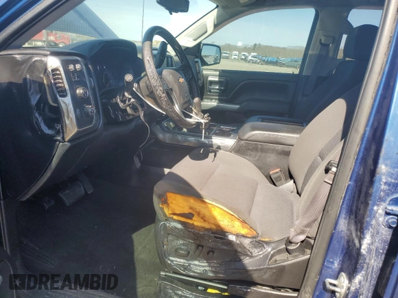 2016 Chevrolet Silverado 1500 LT with VIN 1GCVKRECXGZ327308, listed as a Copart auction lot 53815445 with 62,262 mi miles and Salvage Title. Bid and sale history available at DreamBid. Image 7.