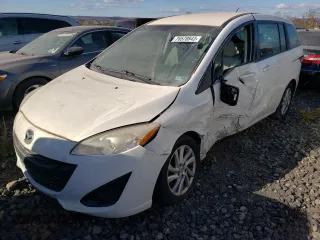 2012 Mazda 5 Sport with VIN JM1CW2BL0C0134154, listed as a Copart auction lot 65364604 with 107,241 mi miles and Salvage Title. Bid and sale history available at DreamBid. Image 1.